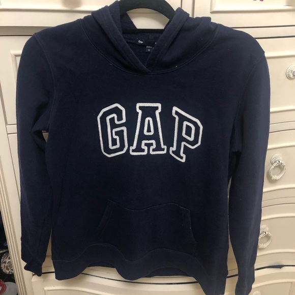 Sweaters - GAP navy blue hoodie women’s Medium
